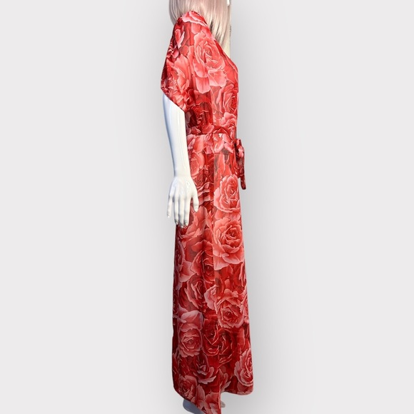 Vintage La Senza Rose Robe - Picture 5 of 8